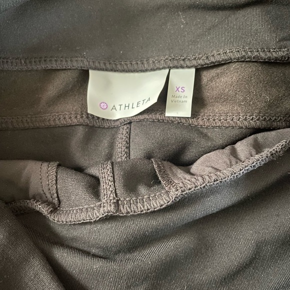 Athleta faux leather leggings - Picture 2 of 4